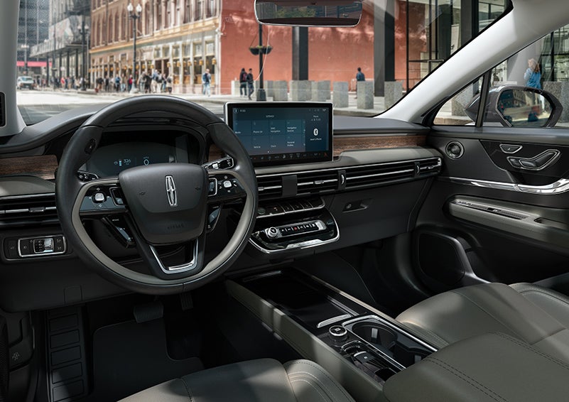 The interior dashboard of 2024 Lincoln Corsair® SUV is shown here. | Carman Lincoln in New Castle DE