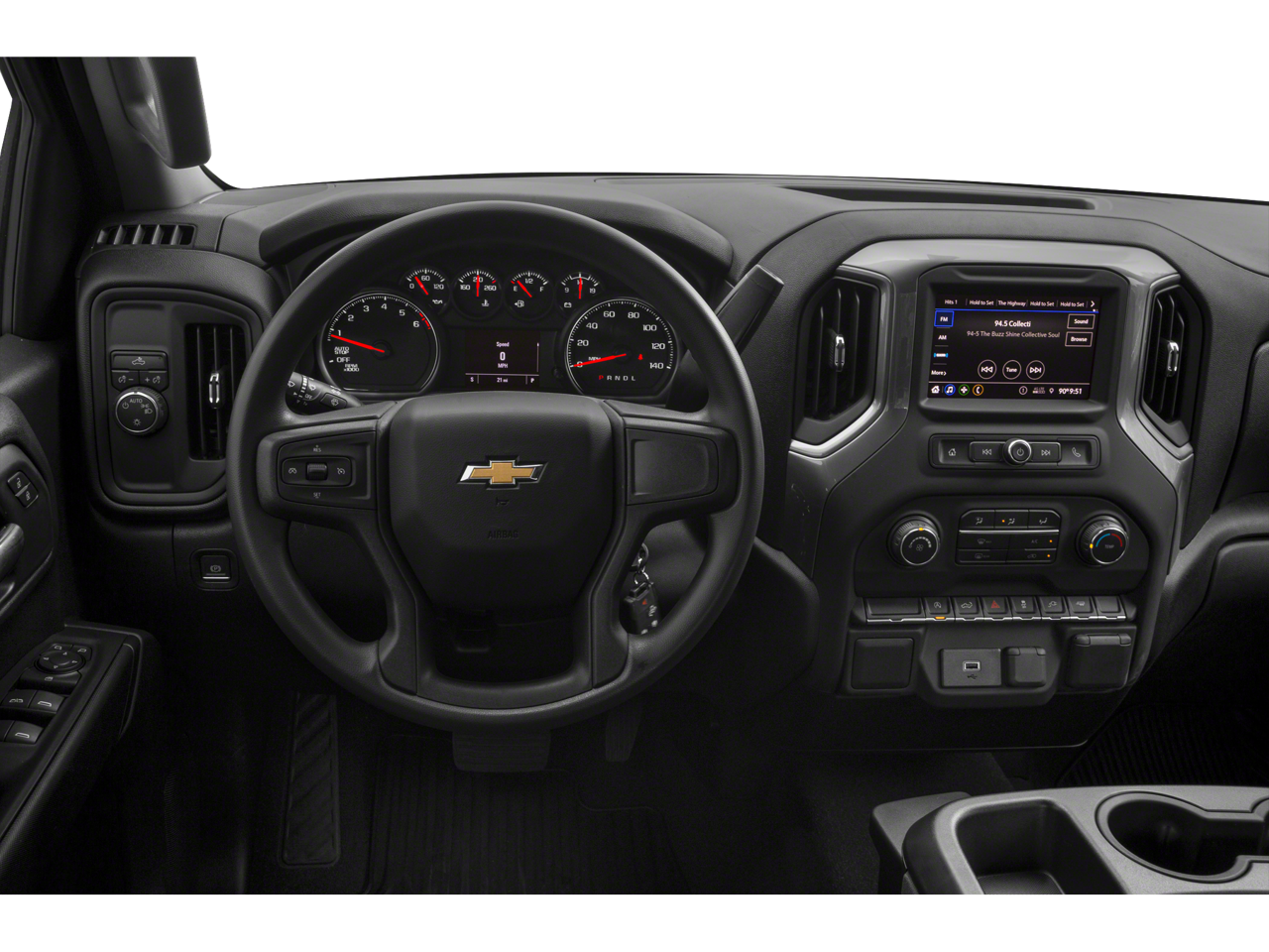 2021 Chevrolet Silverado 1500 4WD Double Cab Standard Bed Custom