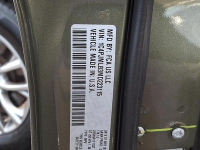 2021 Jeep Cherokee Latitude Plus 4X4