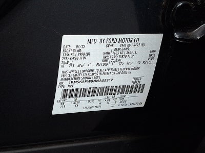 2022 Ford Explorer Limited