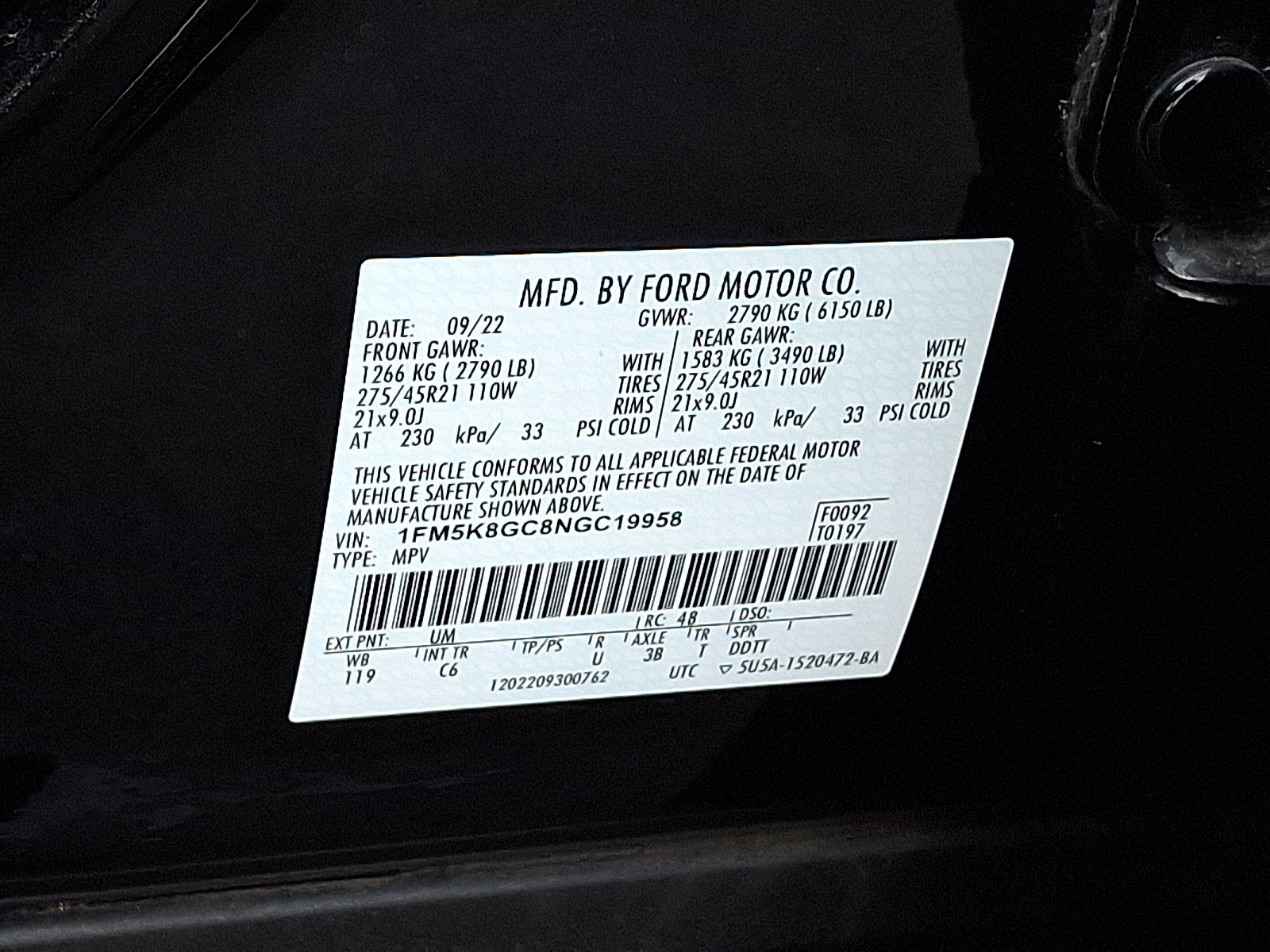 2022 Ford Explorer ST