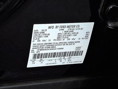 2022 Ford Explorer ST