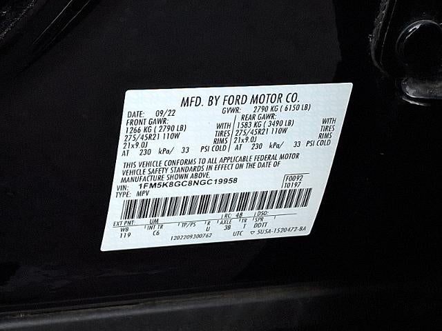 2022 Ford Explorer ST