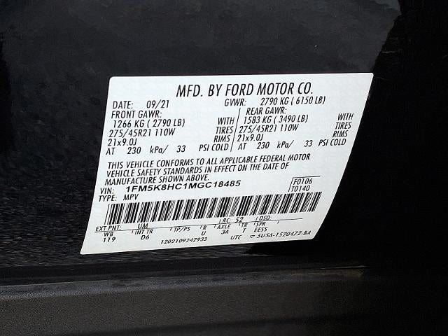 2021 Ford Explorer Platinum