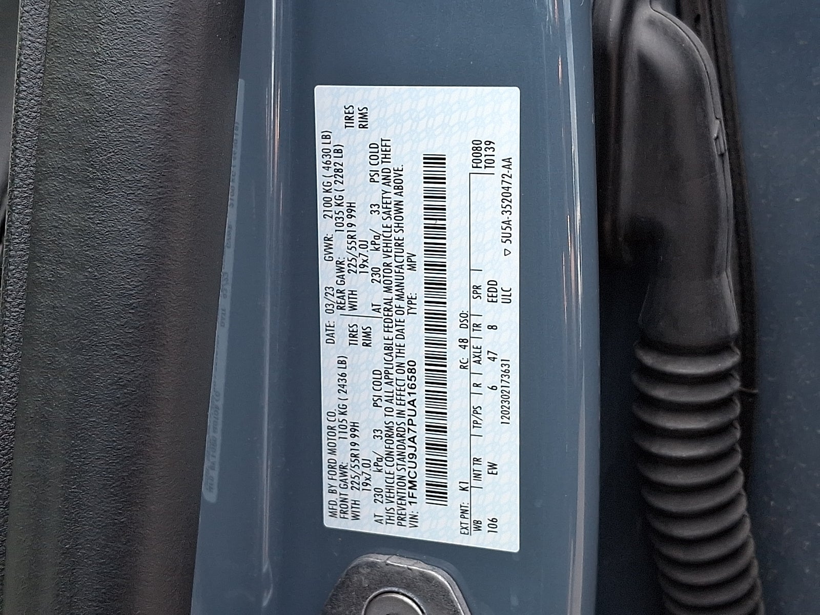 2023 Ford Escape Platinum