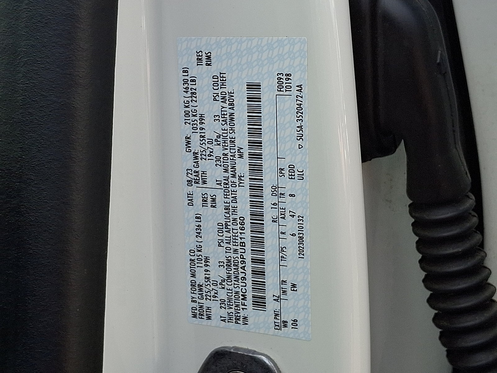 2023 Ford Escape Platinum