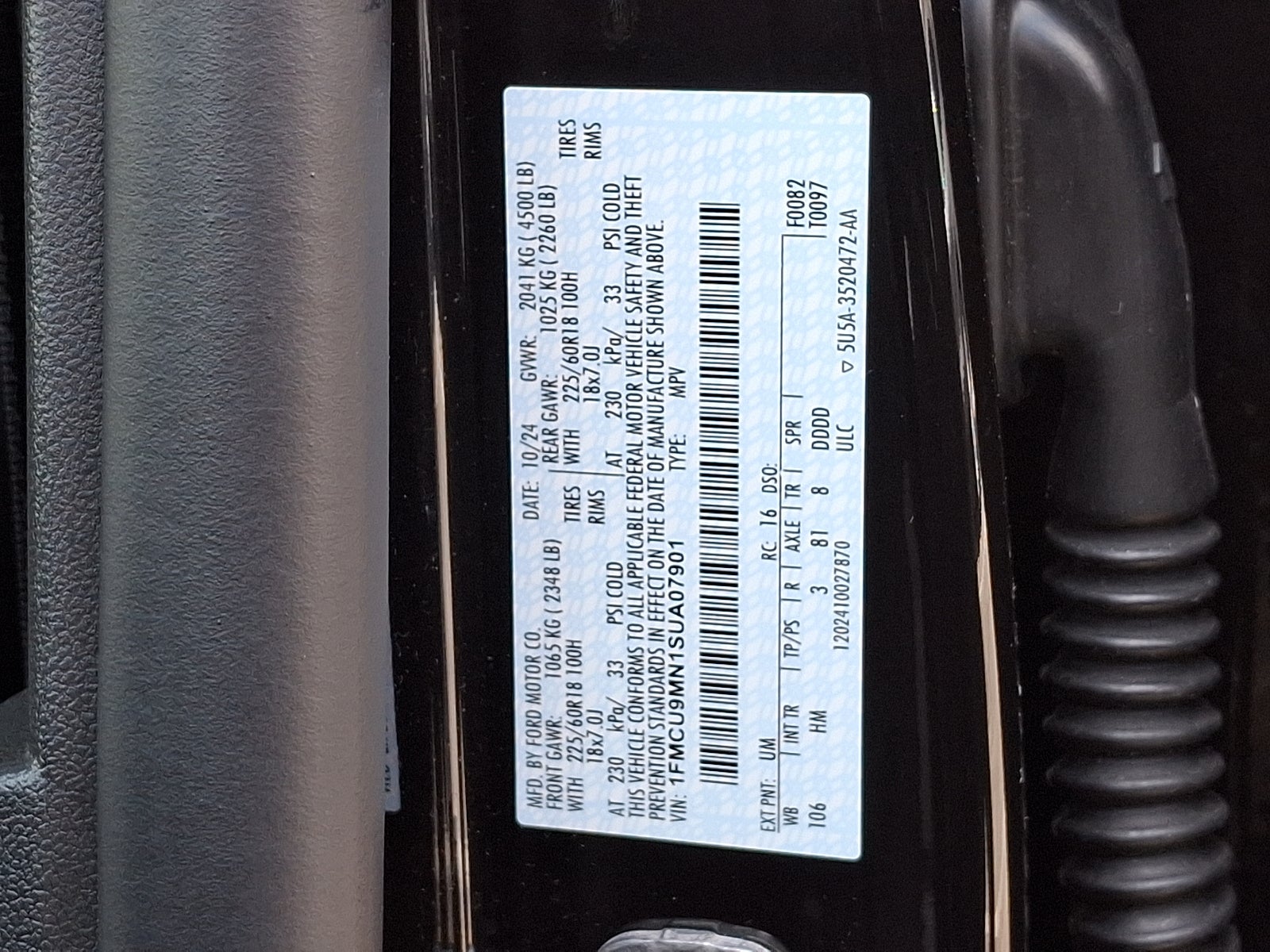 2025 Ford Escape ST-Line