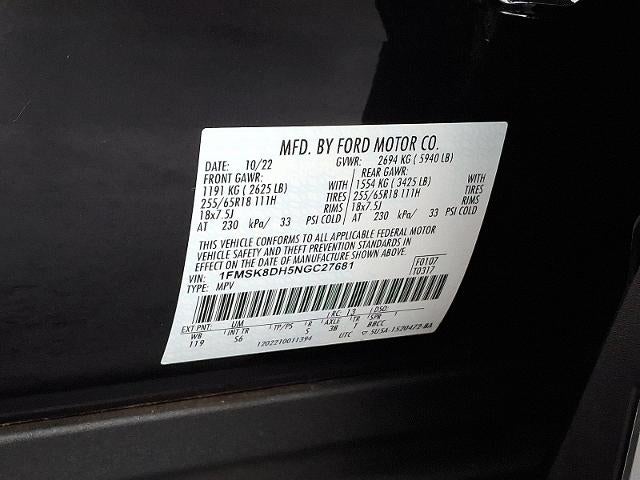 2022 Ford Explorer XLT