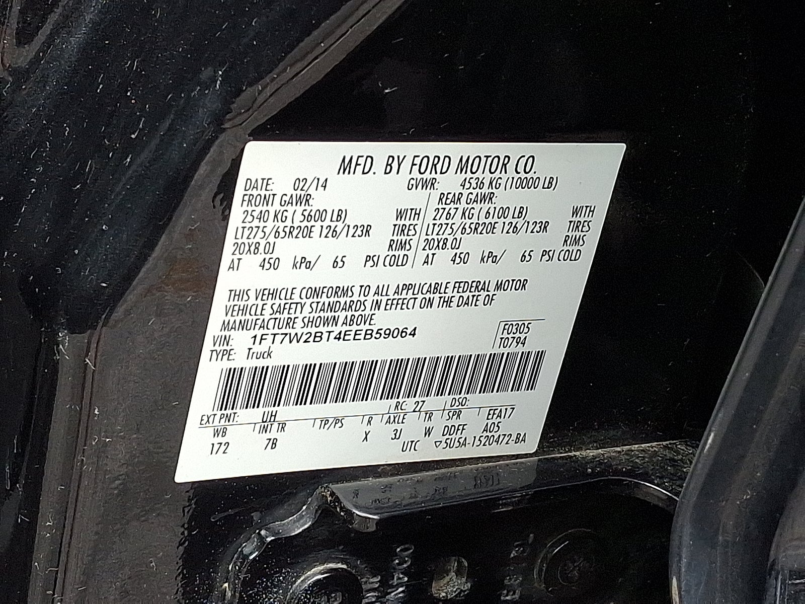 2014 Ford F-250 LARIAT