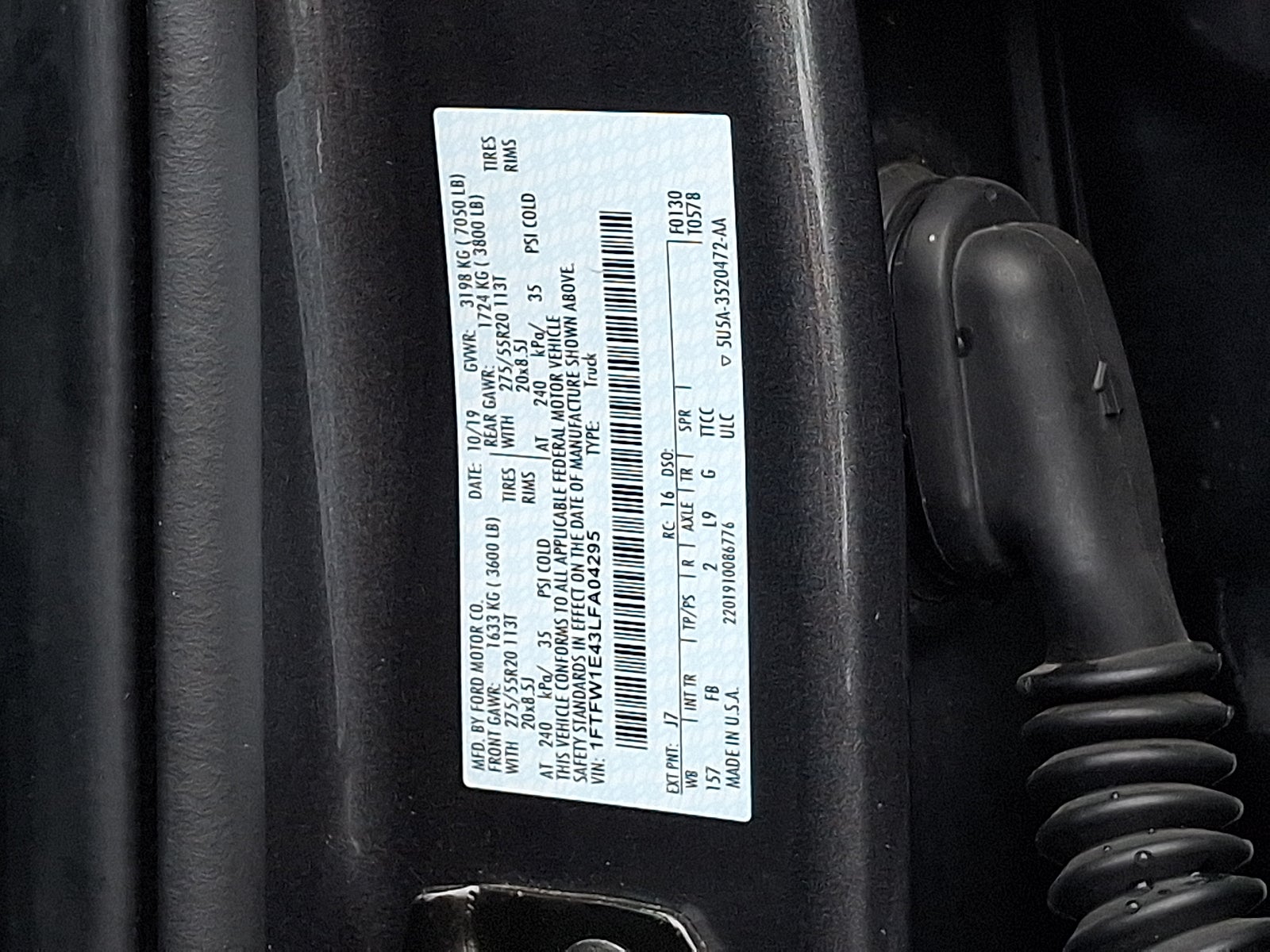 2020 Ford F-150 XLT