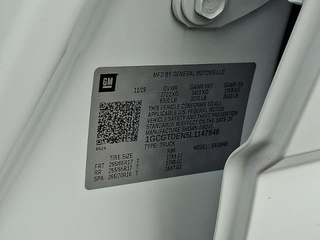 2020 Chevrolet Colorado 4WD Crew Cab Short Box Z71