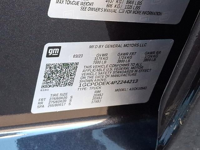 2023 Chevrolet Silverado 1500 4WD Crew Cab Standard Bed LT