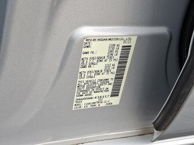 2011 Nissan Frontier SL