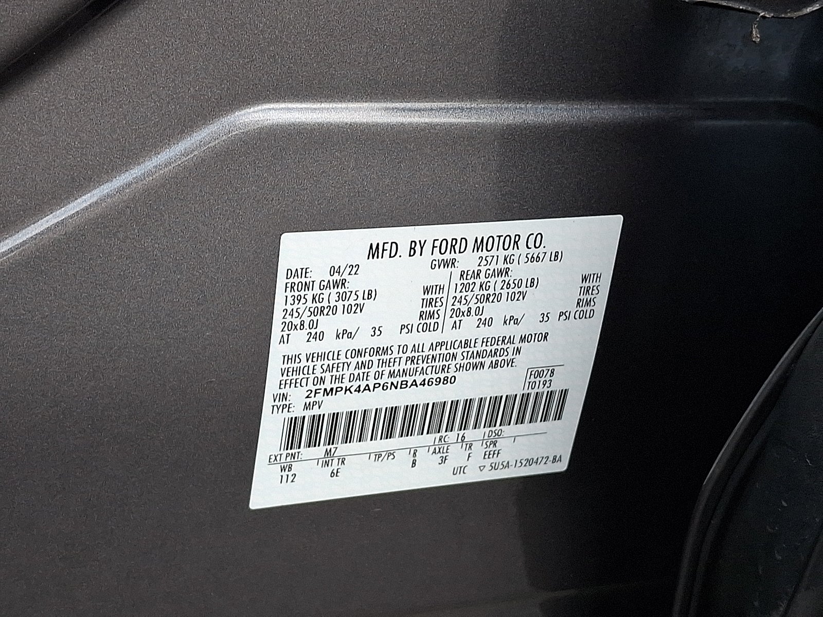 2022 Ford Edge ST