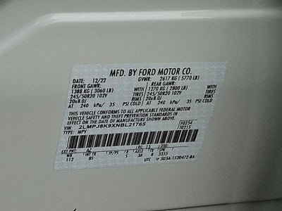 2022 Lincoln Nautilus Reserve