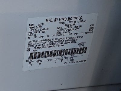 2021 Lincoln Nautilus Reserve