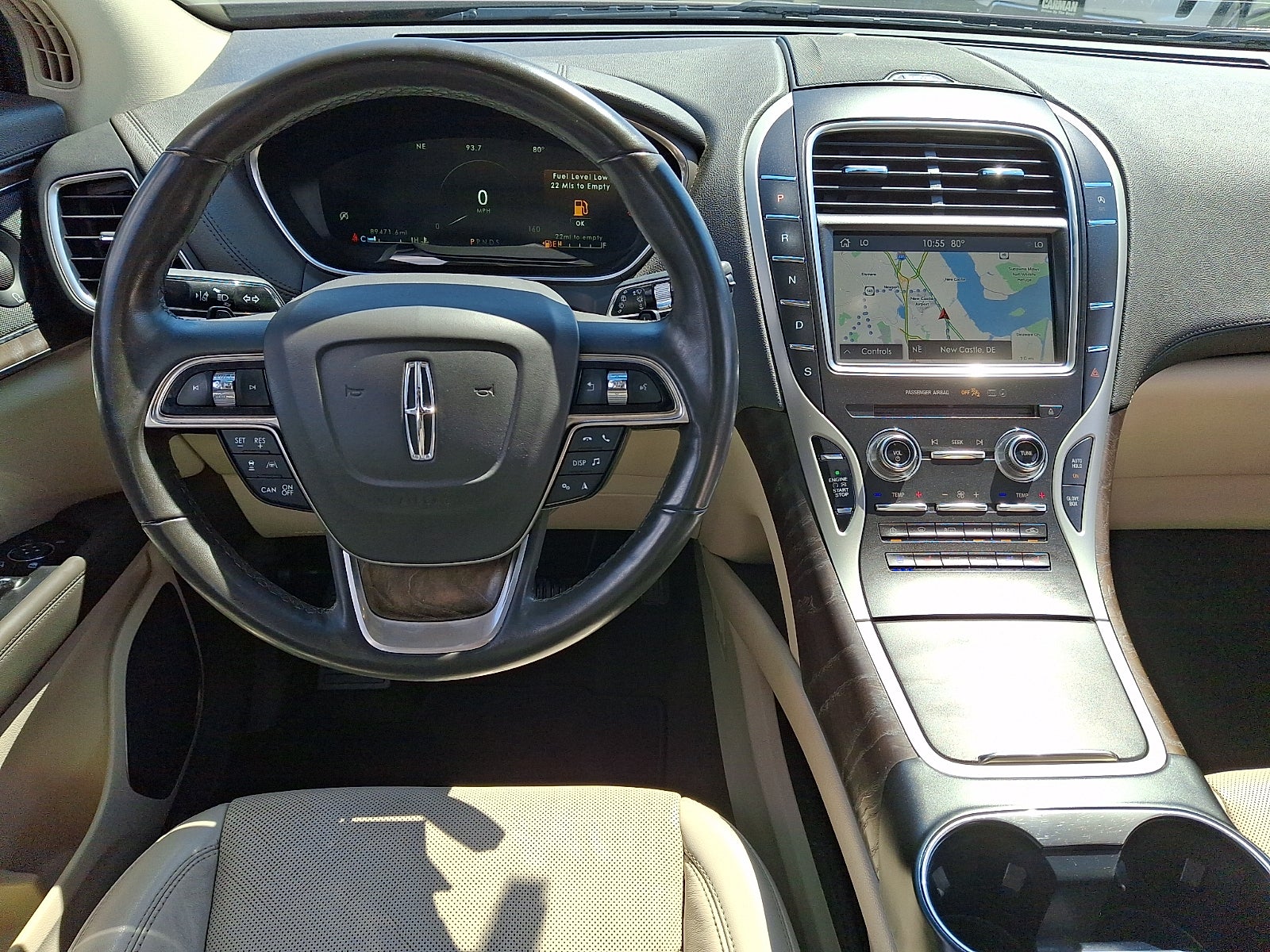 2019 Lincoln Nautilus Reserve