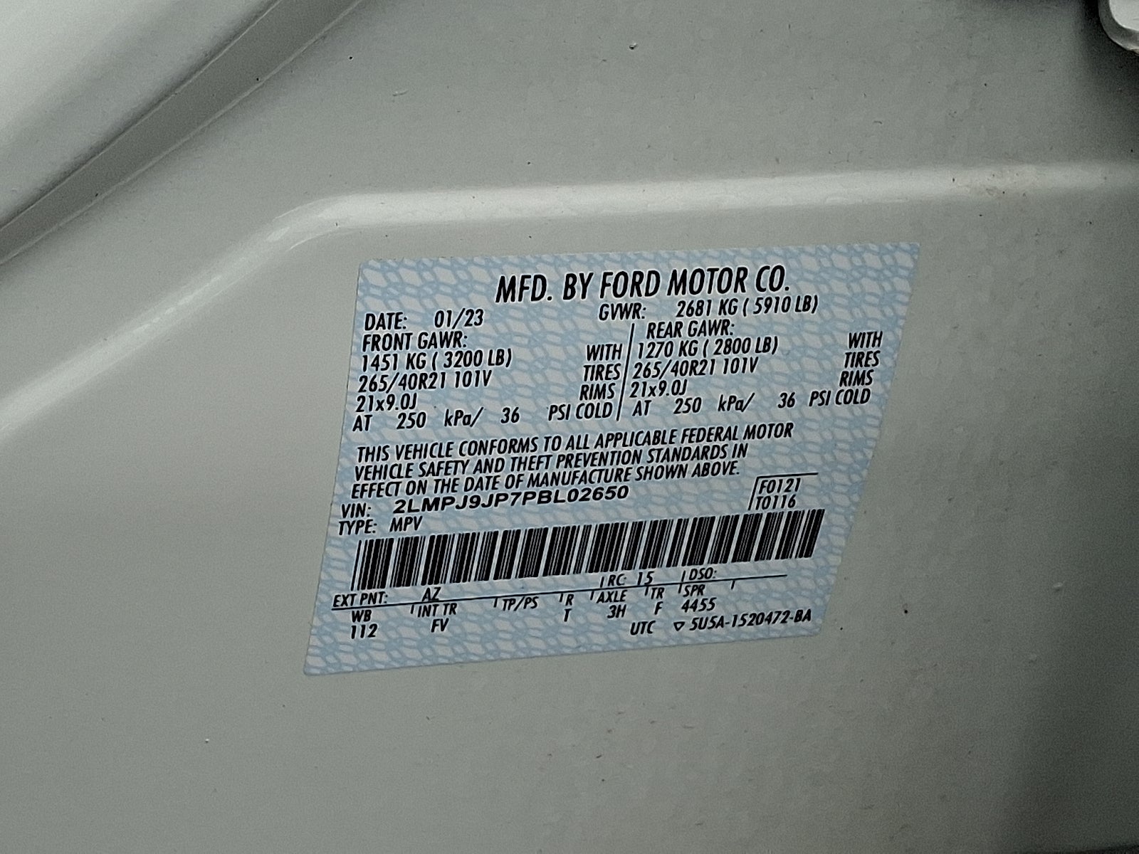 2023 Lincoln Nautilus Black Label