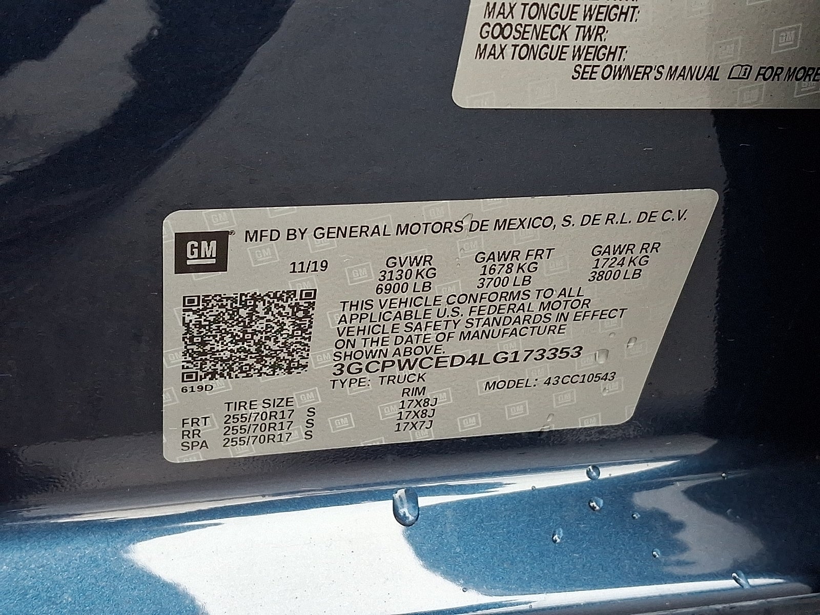 2020 Chevrolet Silverado 1500 2WD Crew Cab Short Bed LT