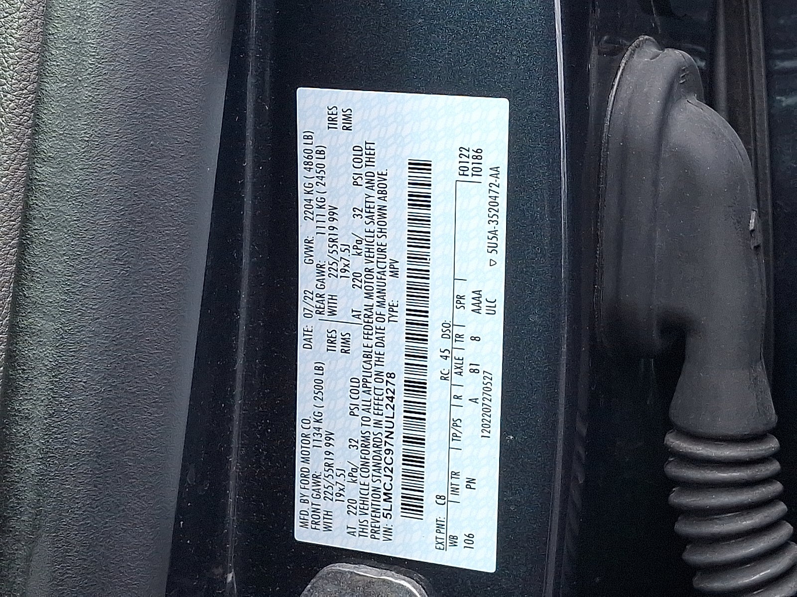 2022 Lincoln Corsair Reserve