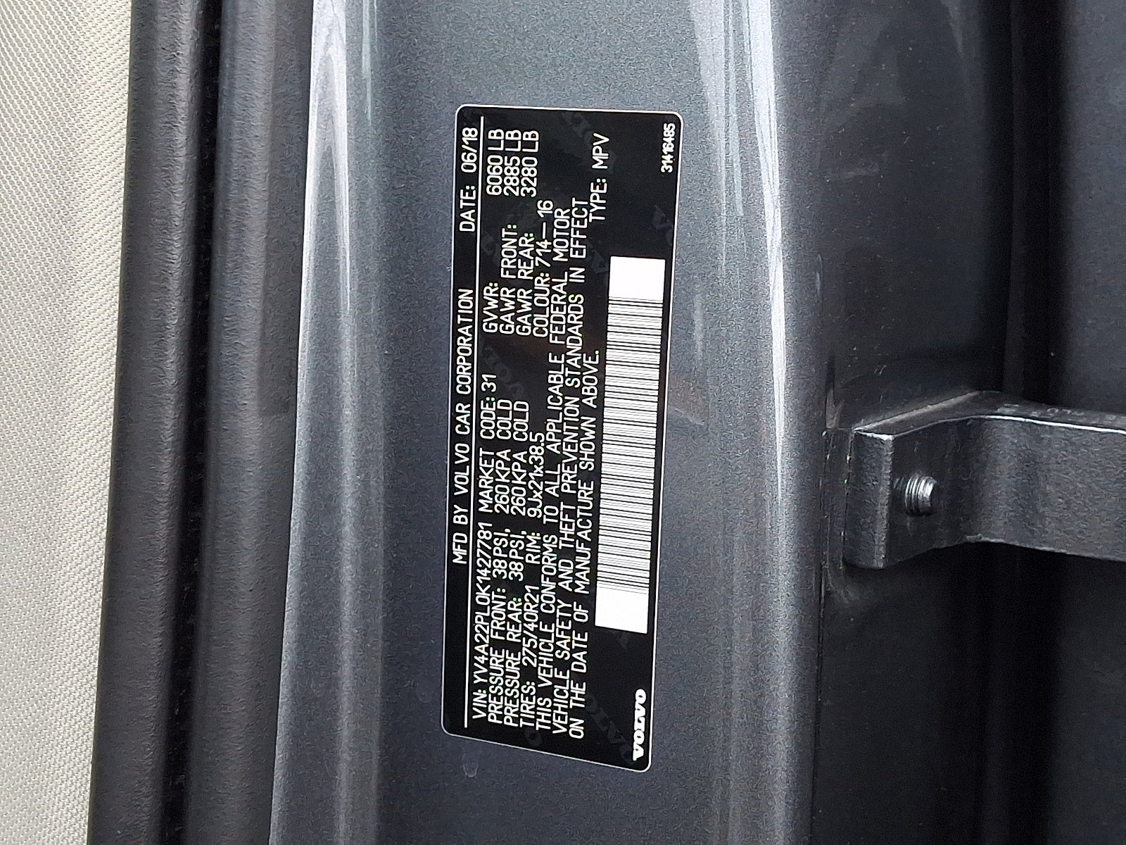 2019 Volvo XC90 T6 Inscription