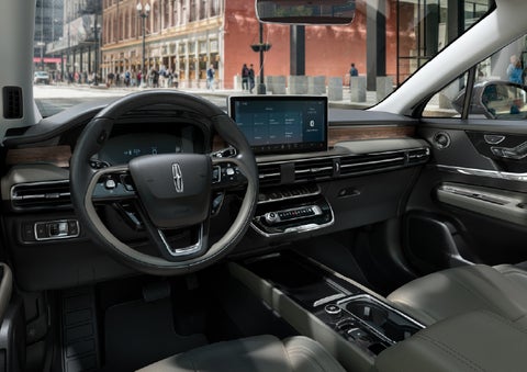 The interior dashboard of 2026 Lincoln Corsair® SUV is shown here. | Carman Lincoln in New Castle DE