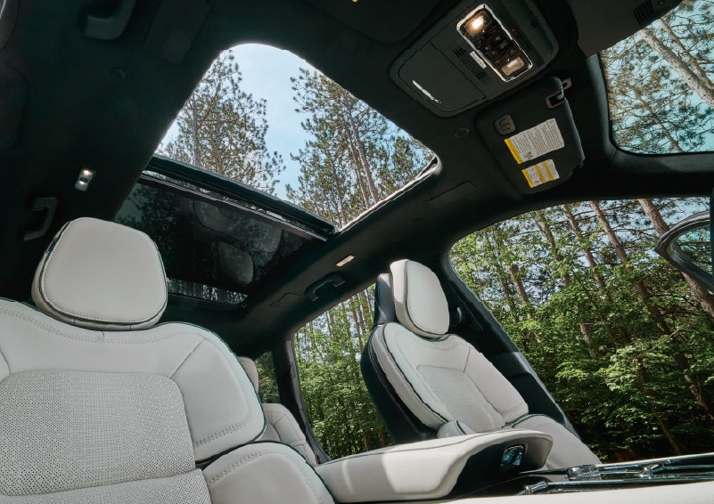 The front seats of a 2027 Lincoln Aviator® Black Label™ SUV | Carman Lincoln in New Castle DE