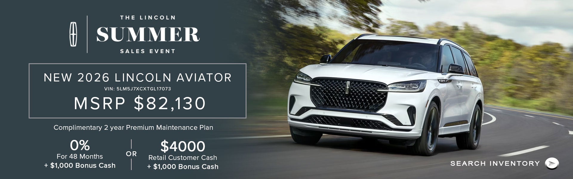 2026 Lincoln Aviator