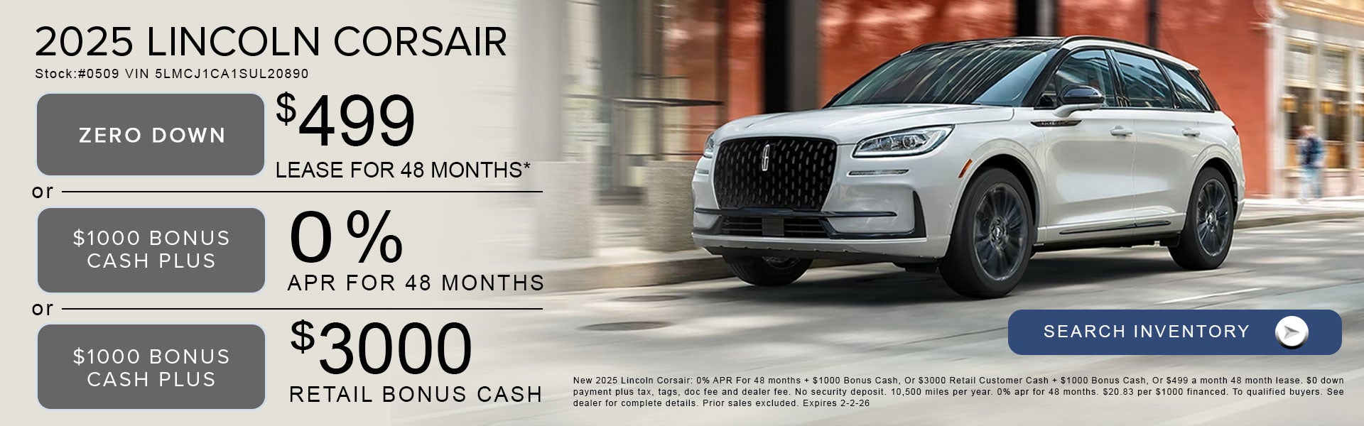 2025 Lincoln Corsair