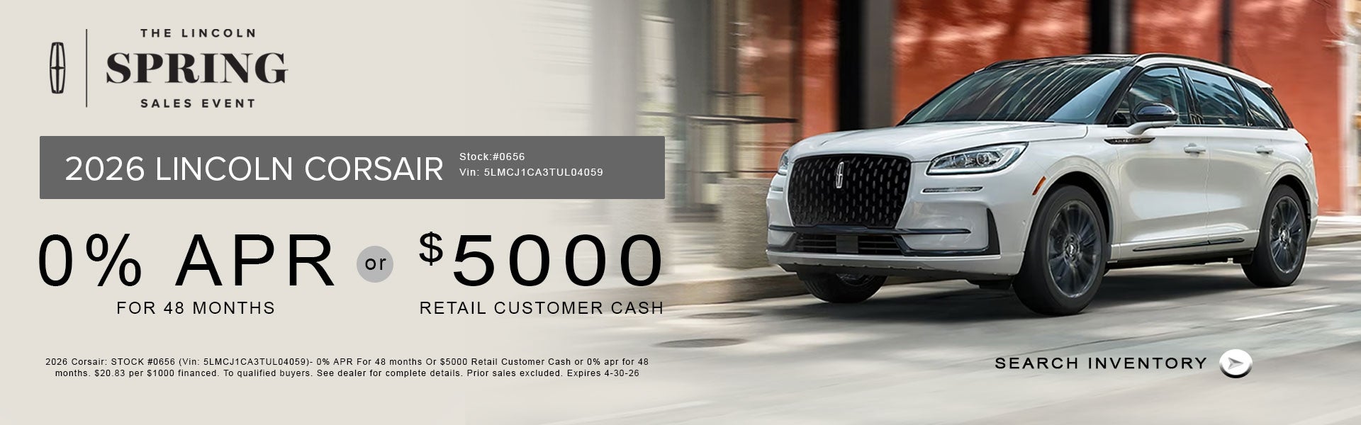 2026 Lincoln Corsair