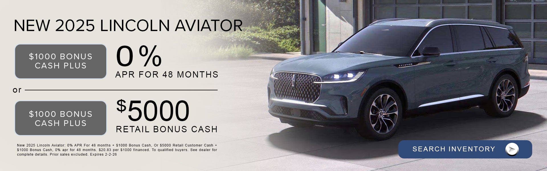 2025 Lincoln Aviator