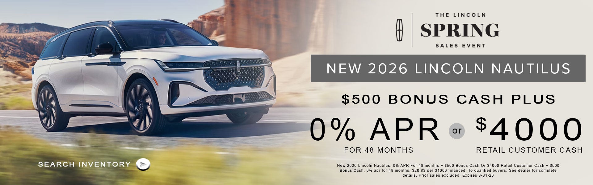 2026 Lincoln Nautilus