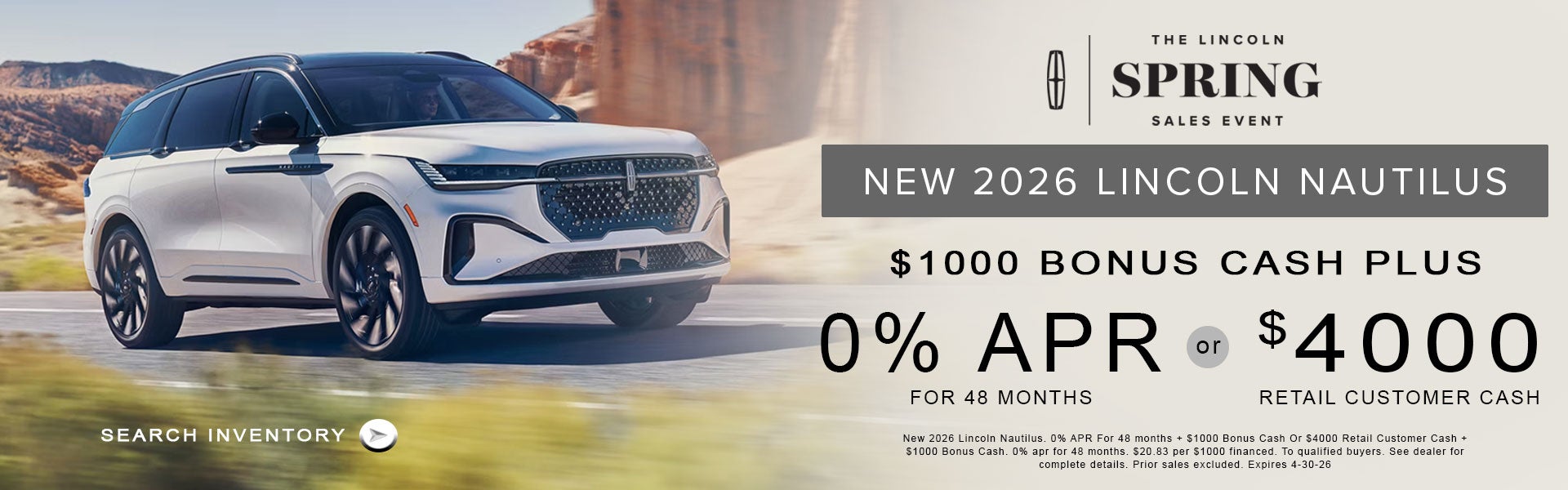 2026 Lincoln Nautilus