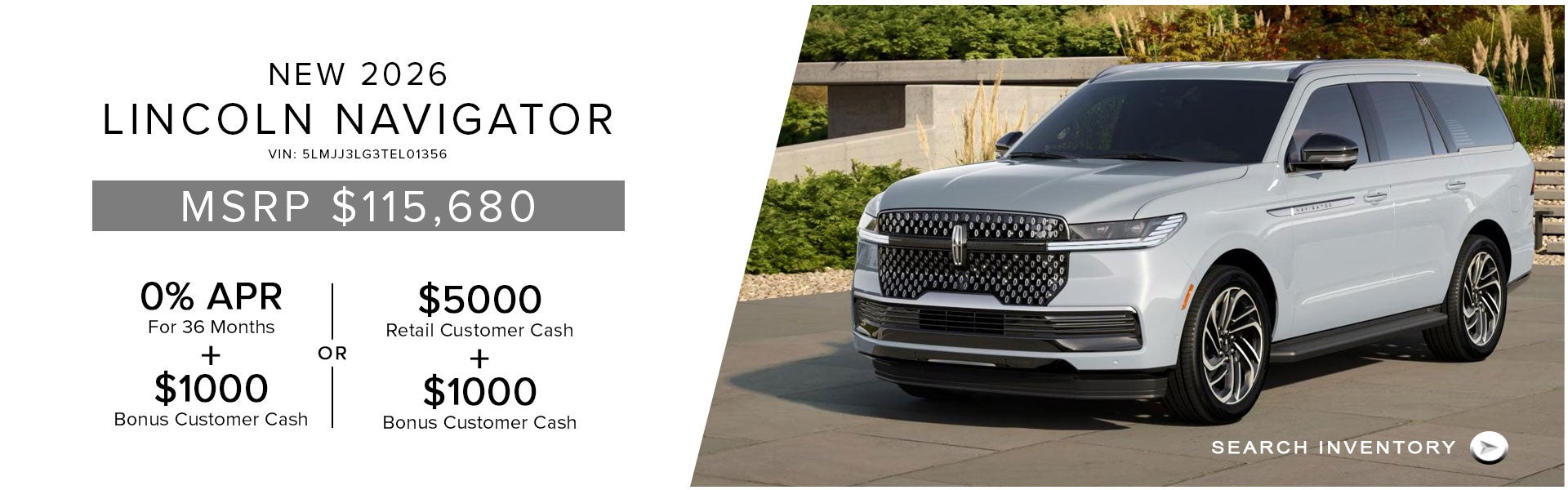 New 2026 Lincoln Navigator