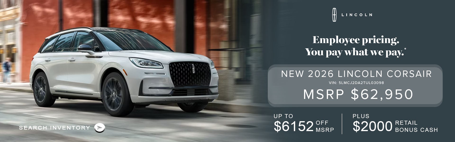 2026 Lincoln Corsair